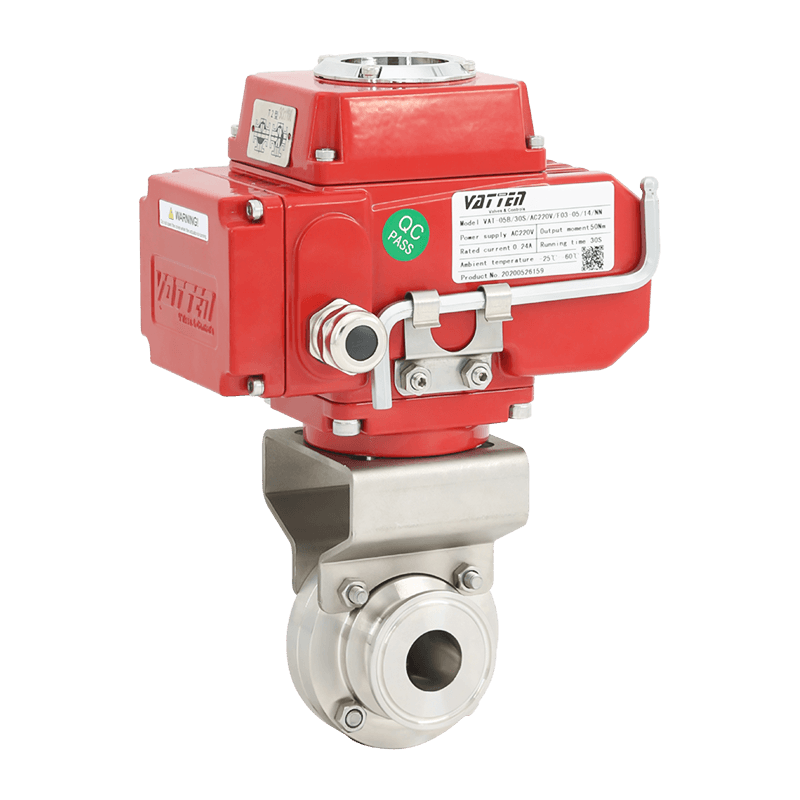 Comhla Féileacán Clamp Sláintíochta Leictreach